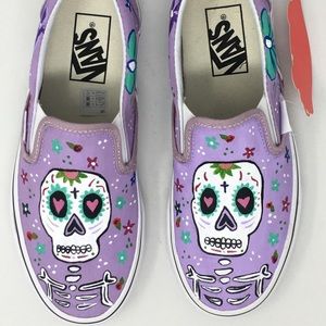 Custom Sugar Skull Vans